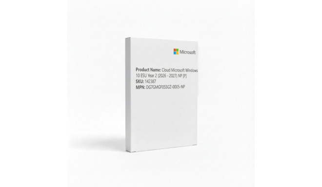 "Cloud Microsoft Windows 10 ESU Year 2 (2026 - 2027) NP [P]"