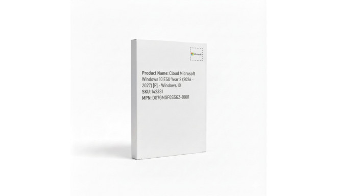 "Cloud Microsoft Windows 10 ESU Year 2 (2026 - 2027) [P] - Windows 10"