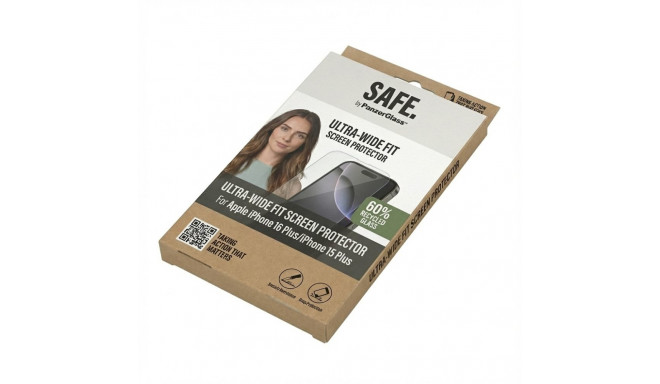 "Clear Displayschutzglas für Apple iPhone 16 Plus/15 Plus, GA-GCLEZ-IP24-BLFM67"