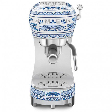 "SMEG ECF02DGBEU Dolce & Gabbana Espresso-Kaffeemaschine, Siebtrger"