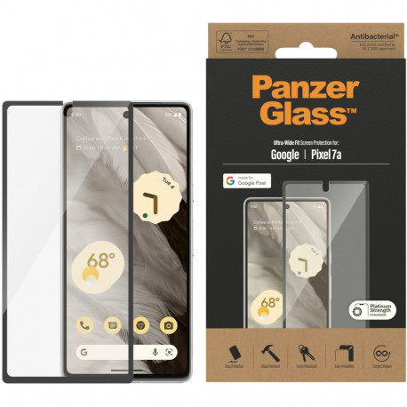 "PanzerGlass Screen Protector Google Pixel 7a Ultra Wide Fit"