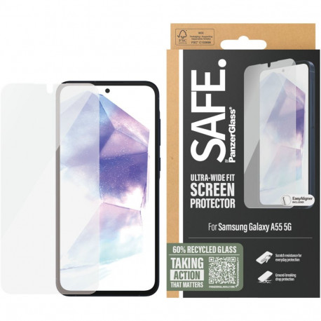 "SAFE. by PanzerGlass Samsung A55 5G. UWF"