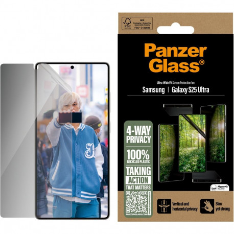 "PanzerGlass ECO MATRIX 4-way Screen Protector Galaxy S25 Ultra"