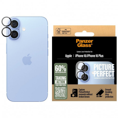 "PanzerGlass PicturePerfect iPhone 16/16 Plus"