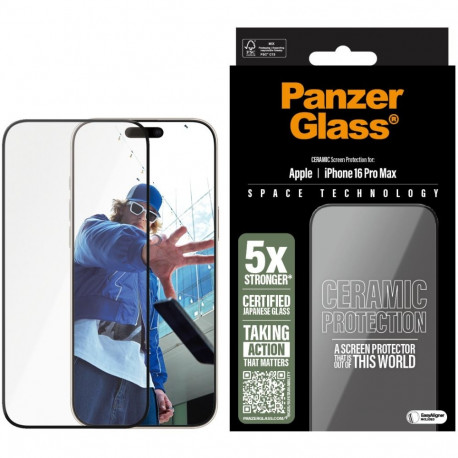 "PanzerGlass Ceramic iPhone 16 Pro Max UWF"