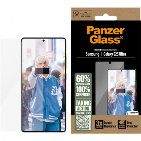 "PanzerGlass Screen Protector Samsung Galaxy S25 Ultra"