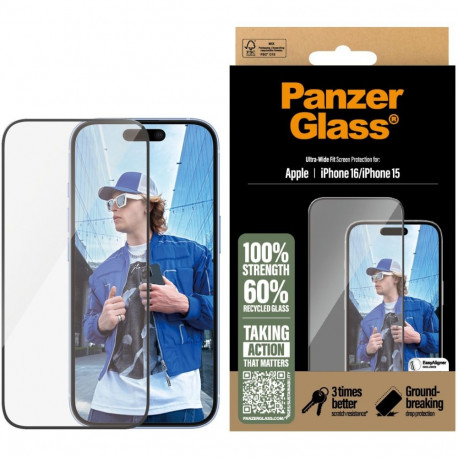 "PanzerGlass iPhone 16/15 UWF"