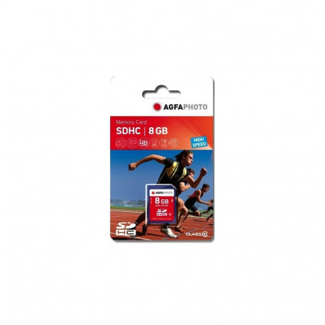 AgfaPhoto 8GB kiire SDHC-mälukaart Class 10 UHS I U1 V10