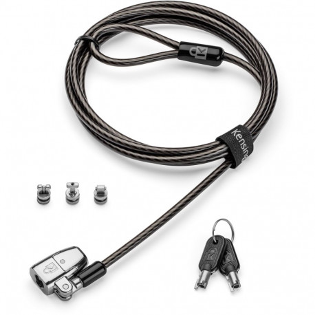 "Kensington ClickSafe 2.0 Universelles 3-in-1 Laptopschloss T-Bar Nano & Wedge-Shaped"