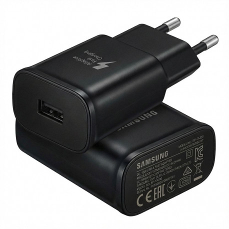 "Samsung 15W USB-A Fast Adapter EP-TA200 black"