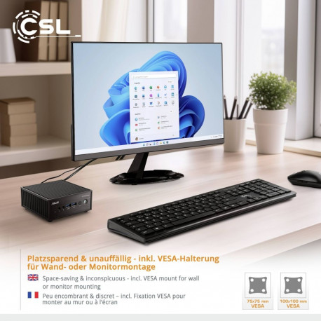"ASUS PN42-BBN200MV iN200/black/non-logo ohne OS"