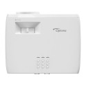 "(1920x1080) OPTOMA ZH400 DLP Laser 4000-Lumen HDMI USB 3D Full HD White"