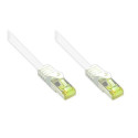 Alcasa S/FTP Cat.7 0.5m networking cable White Cat7 S/FTP (S-STP)