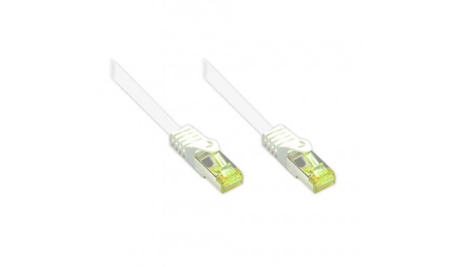 Alcasa S/FTP Cat.7 0.5m networking cable White Cat7 S/FTP (S-STP)