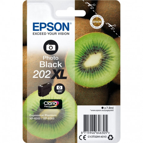 Epson Ink 202XL Photo Black Schwarz (C13T02H14010)