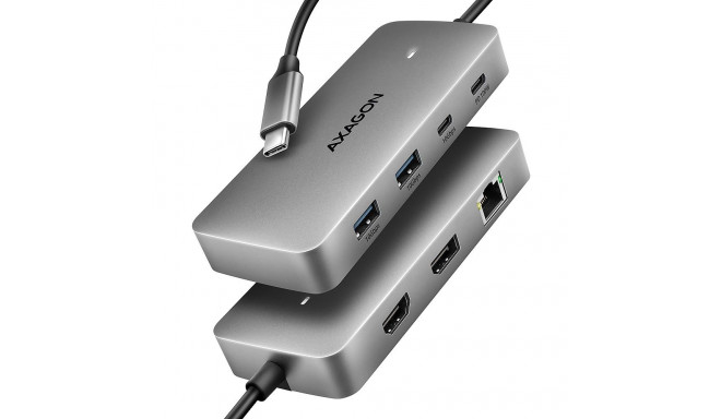 HMC-CUB83X2 USB hub 7in 1 10Gbps HDMI DP PD GLA