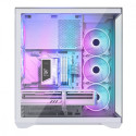 PC case Volcano Space XL ARGB Full Tower 5 fans, white