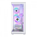 PC case Volcano Space XL ARGB Full Tower 5 fans, white