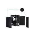 Case|CHIEFTEC|Pro mini|MidiTower|MicroATX|MiniITX|Colour Black|AZ-01B-OP