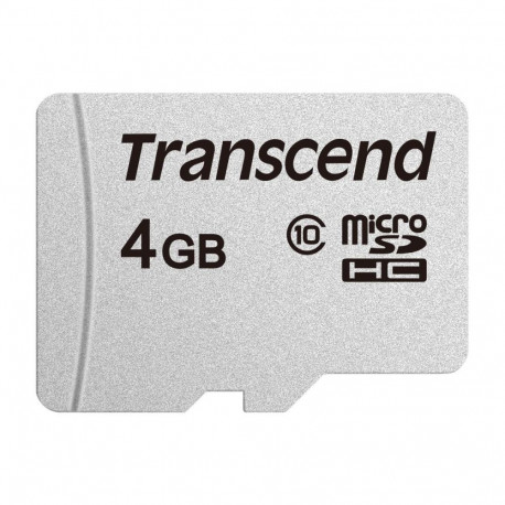 MEMORY MICRO SDHC 4GB/CLASS10 TS4GUSD300S TRANSCEND