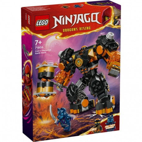 Klocki ninjago 71806 mech żywiołu ziemi colea