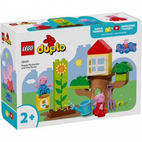 Duplo 10431 Peppa Pig aed ja Peppa puumaja klotsid