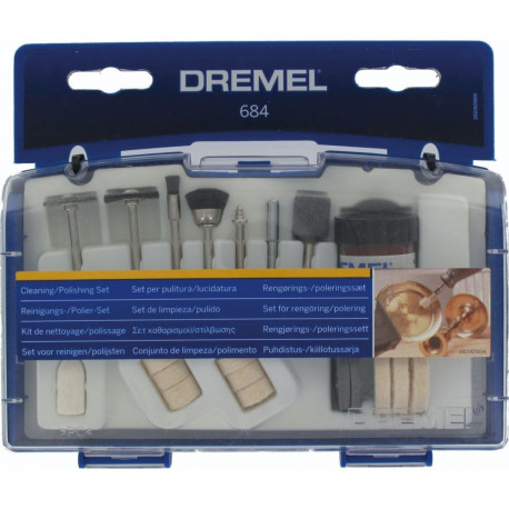 Dremel 684 puhastus-/poleerimiskomplekt 20-osaline