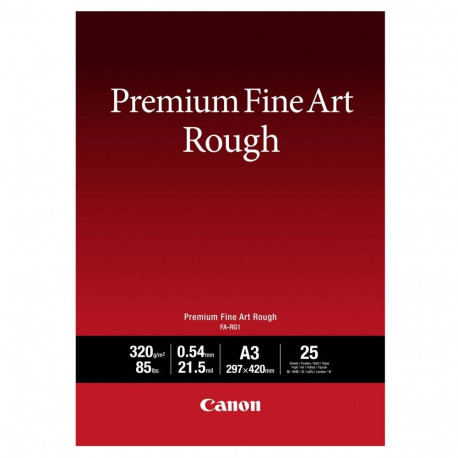 Canon FA-RG 1 Premium Fine Art Rough A 3, 25 Sheet, 320 g