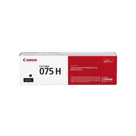 Canon CRG 075H BK (6369C002) Toner Cartridge, Black
