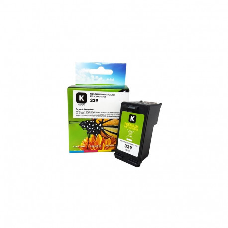 Static Control Ink Cartridge Black, Compatible with HP 339 (C8767EE)