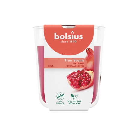Bolsius True Scents Scented Candle 80x73mm Pomegranate