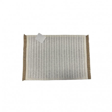 PLACEMAT FRINGES CREAM 30X45CM