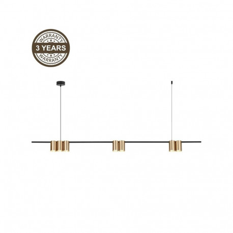 PENDANT LIGHT PORI 7XGU10 ML0372 GOLD