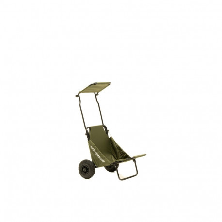 Buteo Photo Gear Transport Trolley Forest Green with Sunroof
