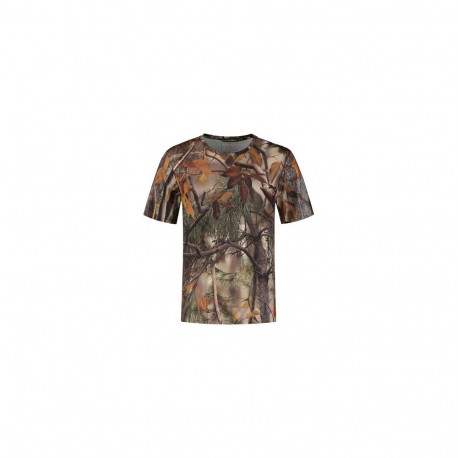 Stealth Gear T-shirt Short Sleeve Camo Forest Print size XXL