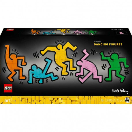 LEGO ART 31216 Keith Haring tantsivad kujud