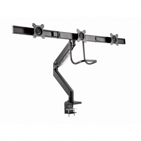 Gembird MA-DA3-03 monitor mount / stand 68.6 cm (27") Desk Black