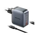 Vention 100W charger 1xUSB-A 3xUSB-C + cable