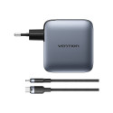 Vention 100W charger 1xUSB-A 3xUSB-C + cable