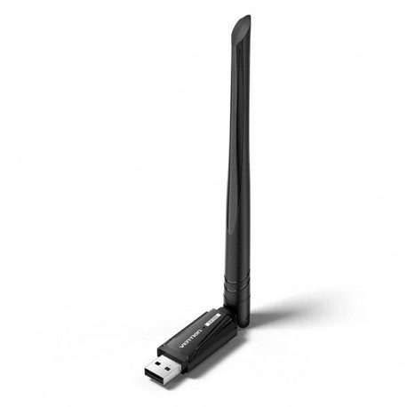 Vention AX300 USB Wi-Fi 6 2.4GHz must võrgukaart