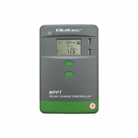 Päikeseenergia laaderegulaator MPPT temperatuurianduriga 40A