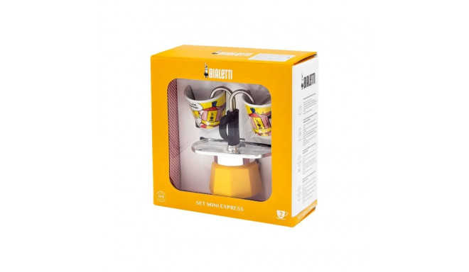 Coffee set Bialetti Mini Lichtenstein + 2 cups
