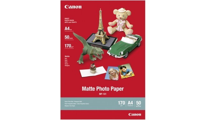 Canon photo paper A4 170g matte 50 sheets (MP-101)