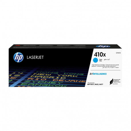 HP 410X suure mahuga tsüaan originaal LaserJet toonerikassett