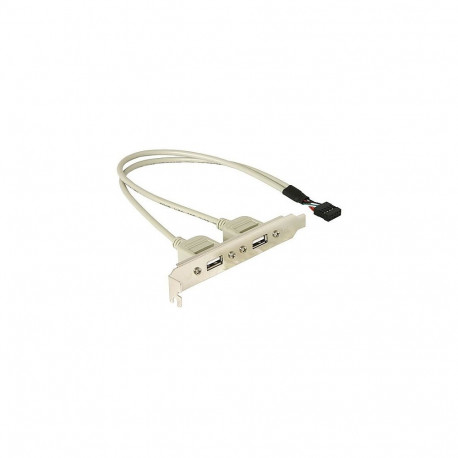 2 × USB 2.0 A-tüüpi välise pesaga slotipaneel