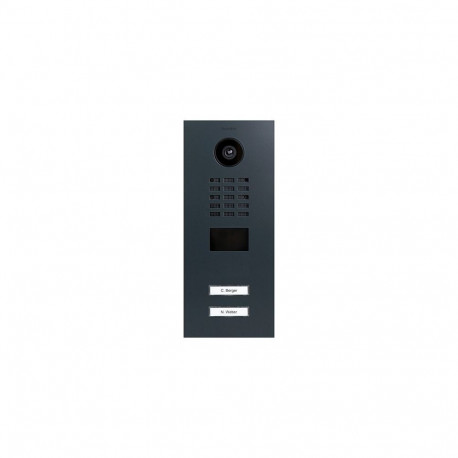 DoorBird D2102V IP-video fonaadjama, V4A roostevaba teras, RAL 7016