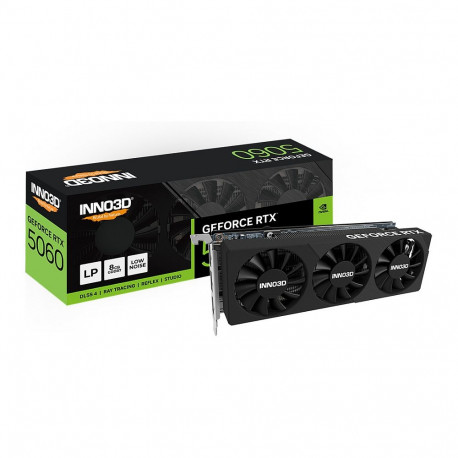 RTX 5060 8GB Inno3D X3 LP GDDR7 3 ventilaatoriga