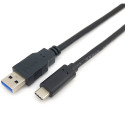 "Equip Kabel USB-A 3.2 -> C St/St 2.00m 3A/20V sw"