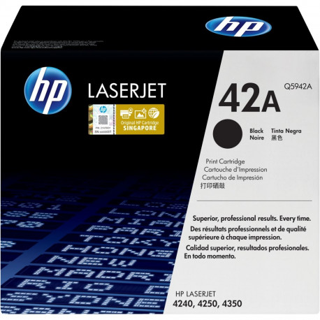 "HP Toner 42A Q5942A Schwarz"