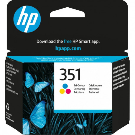 "HP 351 original Ink cartridge CB337EE UUS tri-colour low capacity 3.5ml 170 pages 1-pack"